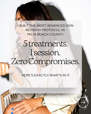 The Revive Protocol 5-step advanced skin revision facial treatment process overview