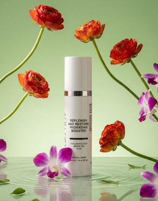 Replenish + Restore Hydrating Booster - Pure Hyaluronic Acid Serum for Hydration