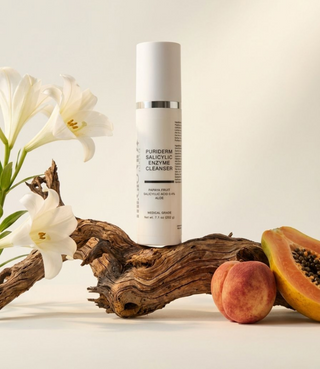 Salicylic + Enzyme Cleanser - Daily Acne Face Wash for Clear Skin
