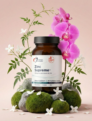 Zinc Supreme | Chelated Zinc + B6 Cofactors for Acne & Skin Healing