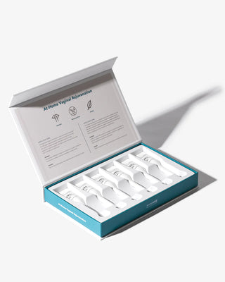 White background with AnteAGE VRS to help restore vaginal moisture and youthfulness box in foreground 